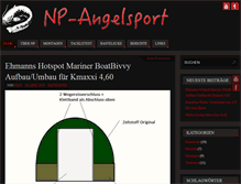 Tablet Screenshot of np-angelsport.de